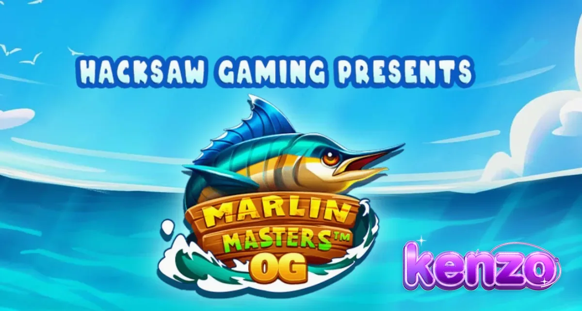 Tampilan visual slot Marlin Masters OG dengan tema memancing di laut lepas